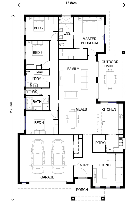Beaufort 22 Floor Plan